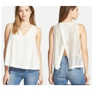 Madewell open back top S